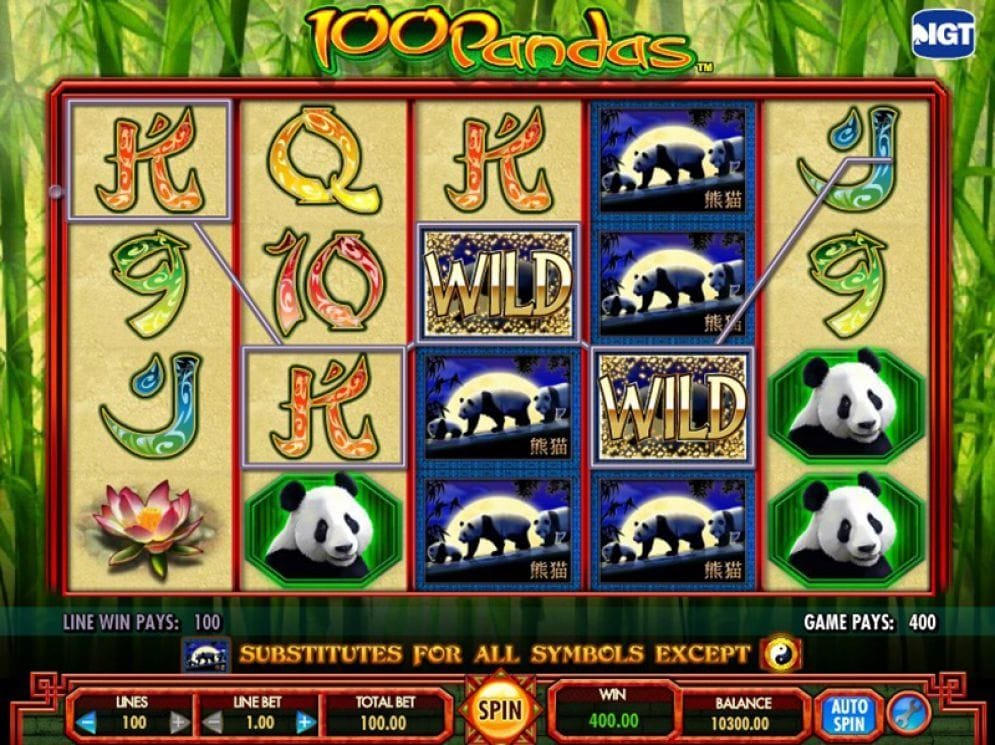 100 Pandas 100 Pandas online Casino Spiel