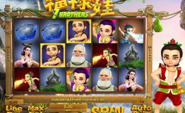7 Brothers Slotmaschine kostenlos spielen