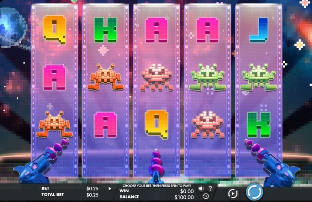 8 Bit Intruders online Spielautomat