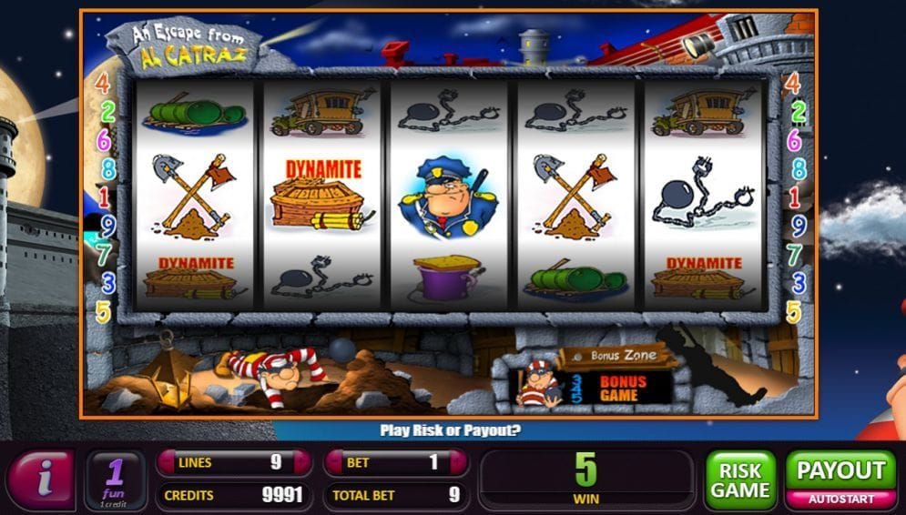 An Escape from Alcatraz An Escape from Alcatraz online Automatenspiel