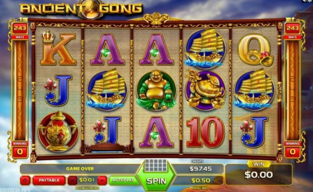 Ancient Gong Spielautomat freispiel