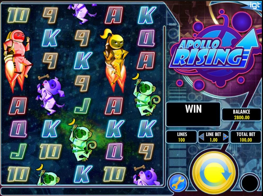 Apollo Rising online Spielautomat