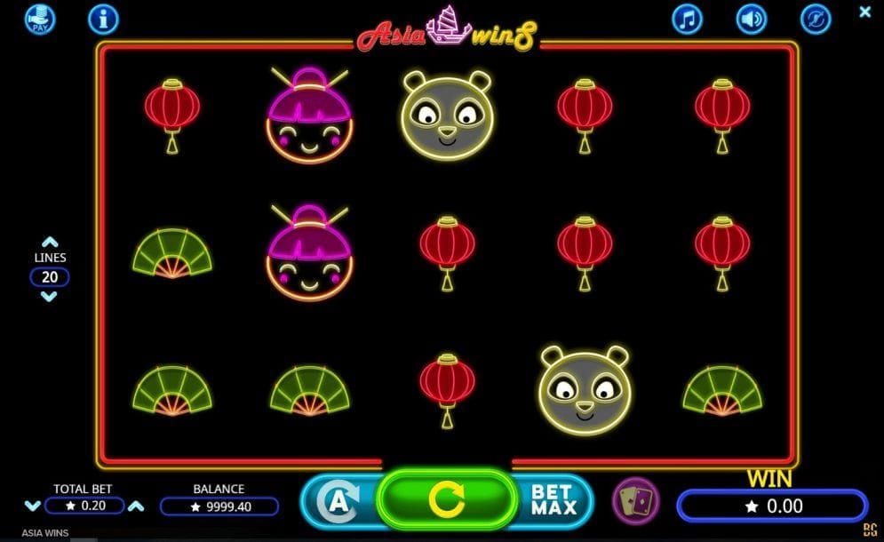 Asia Wins Asia Wins online Slotmaschine