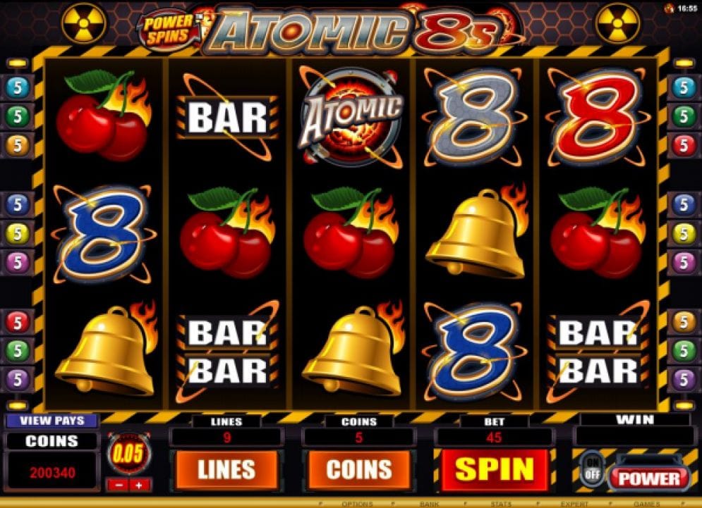 Atomic 8s Atomic 8s online Slotmaschine
