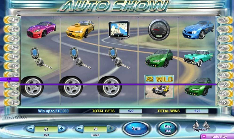 Auto Show Auto Show online Casino Spiel