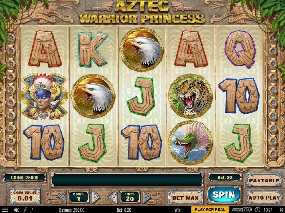 Aztec Warrior Princess Aztec Warrior Princess online Spielautomat