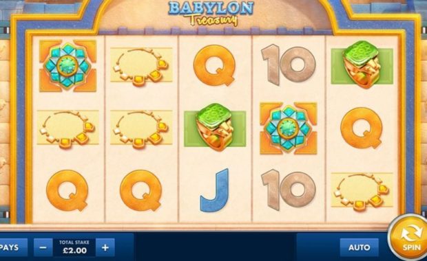 Babylon Treasure Spielautomat kostenlos spielen