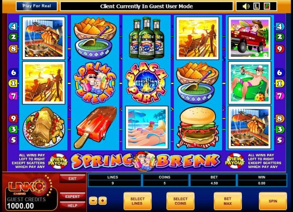 Beach Party online Spielautomat