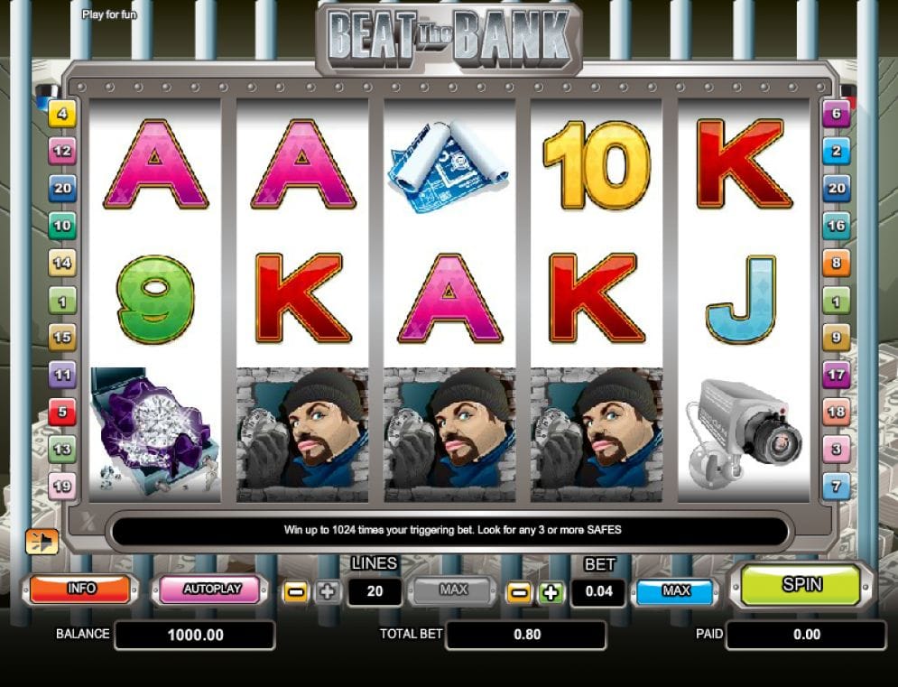 Beat The Bank online Automatenspiel