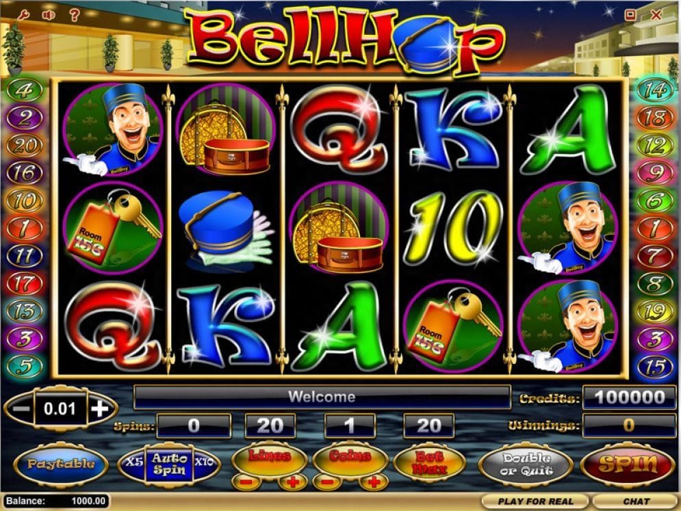 Bell Hop Bell Hop online Casino Spiel