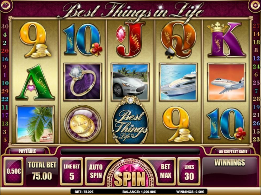 Best Things in Life online Automatenspiel