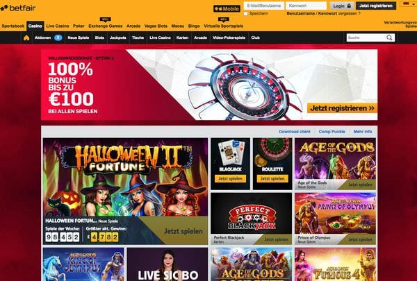 Betfair Casino im Test