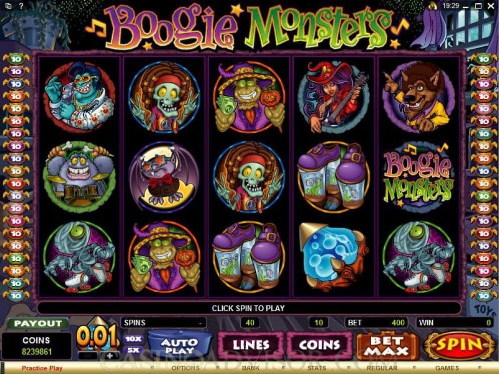 Boogie Monsters Boogie Monsters Automatenspiel