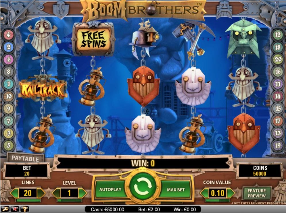 Boom Brothers Boom Brothers Casinospiel