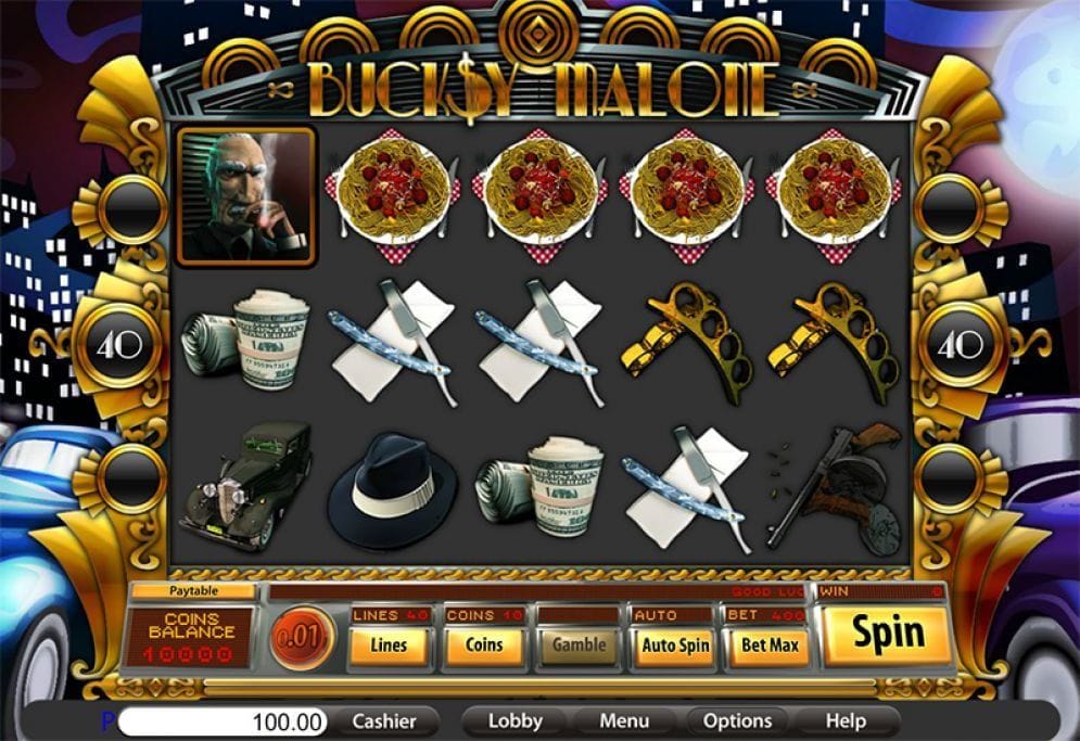 Bucksy Malone Bucksy Malone Geldspielautomat