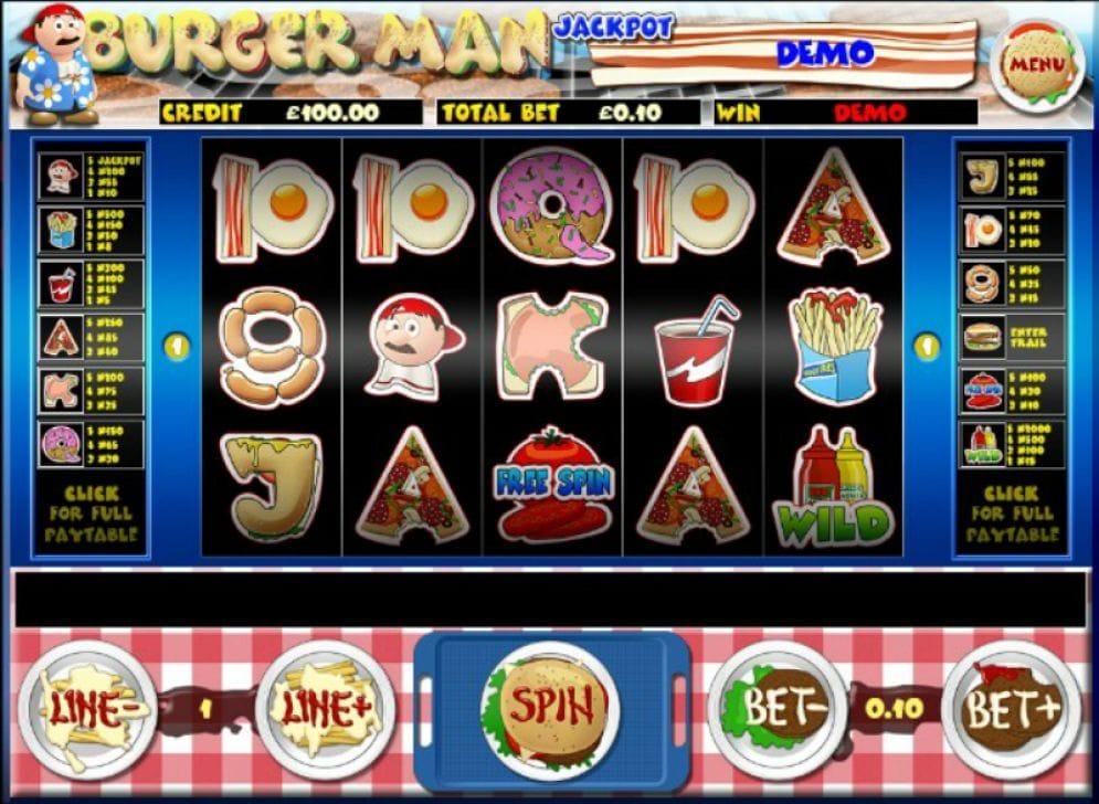 Burger Man Burger Man Automatenspiel