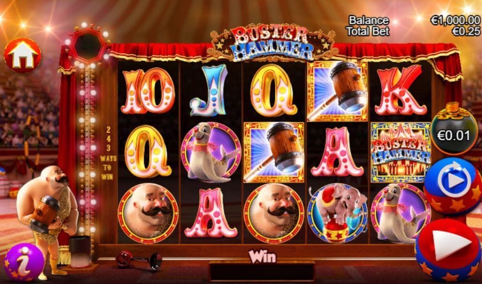 Buster Hammer Casino Spiel