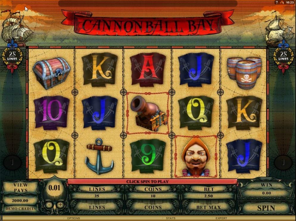 Cannonball Bay Cannonball Bay online Automatenspiel