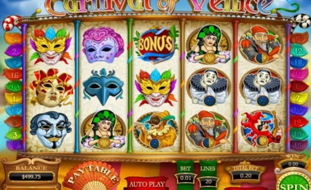 Carnival of Venice Automatenspiel online spielen