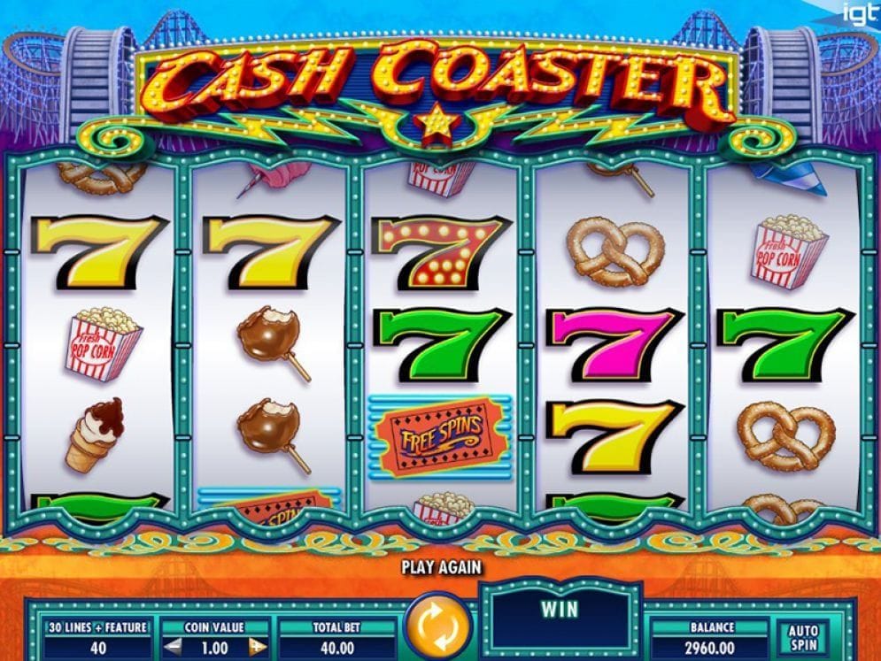 Cash Coaster Cash Coaster online Videoslot