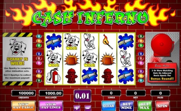 Cash Inferno Video Slot online spielen