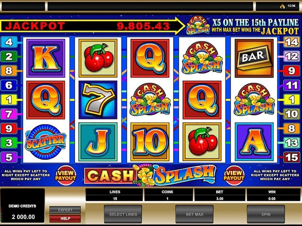 Cash Splash Cash Splash online Casino Spiel