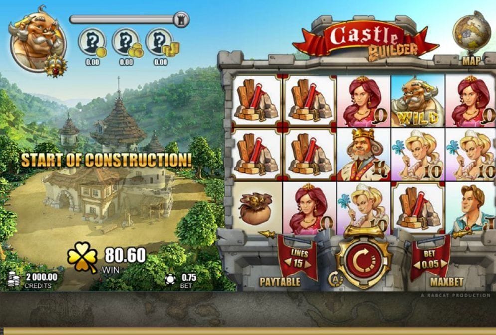 Castle Builder online Video Slot