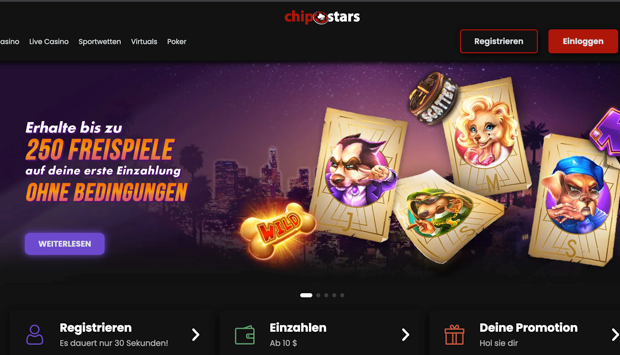 Chipstars Casino für Luxemburg