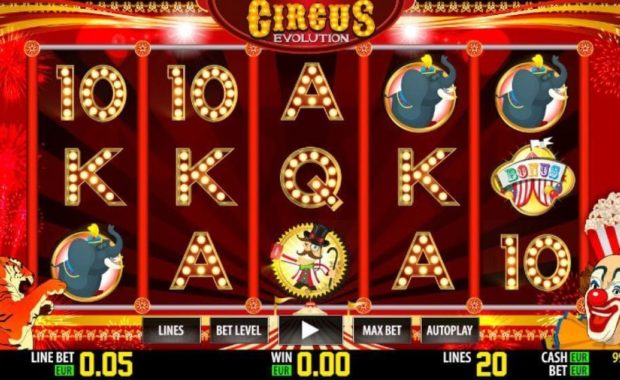 Circus Evolution Spielautomat online spielen