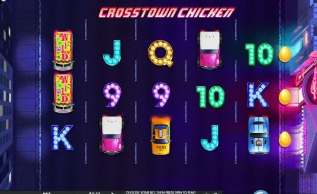 Crosstown Chicken Slotmaschine kostenlos spielen
