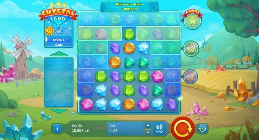Crystal Land online Geldspielautomat