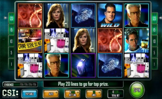 CSI Slotmaschine freispiel
