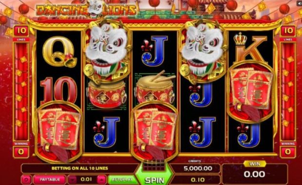 Dancing Lions Casino Spiel kostenlos spielen