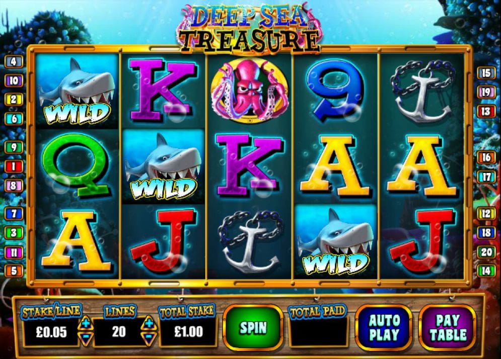 Deep Sea Treasure online Videoslot
