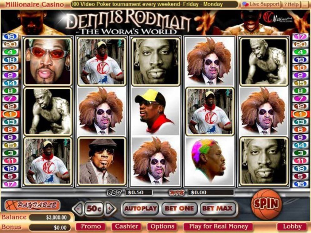 Dennis Rodman Dennis Rodman Casino Spiel