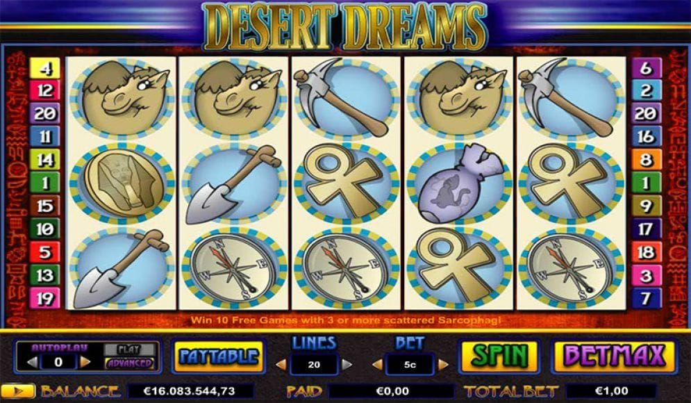 Desert Dreams Desert Dreams Casino Spiel