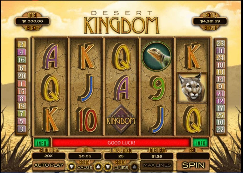 Desert Kingdom Desert Kingdom online Spielautomat