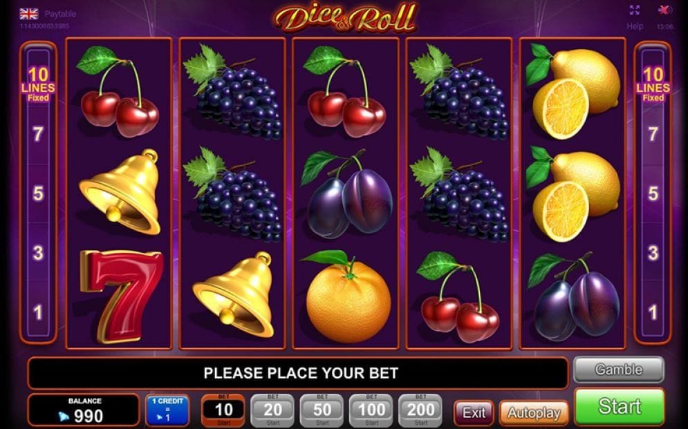 Dice And Roll Casinospiel