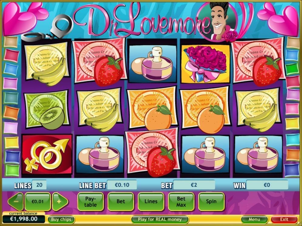 Dr Lovemore online Slotmaschine