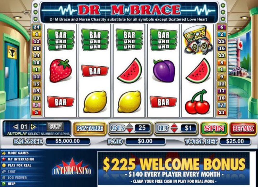 Dr M Brace Dr M Brace Casino Spiel