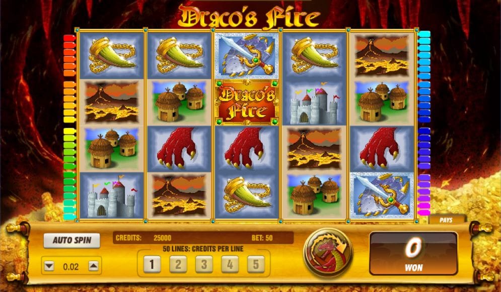 Draco's Fire Draco’s Fire online Spielautomat