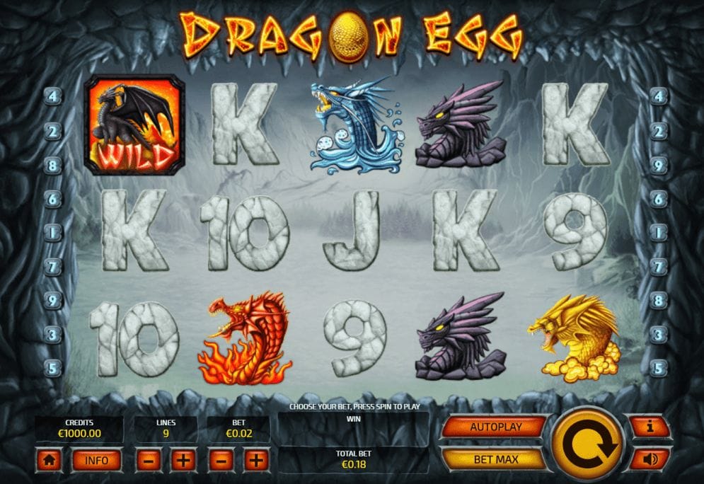 Dragon Egg Dragon Egg Automatenspiel