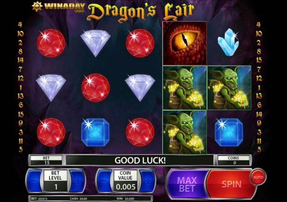 Dragon's Lair Dragon’s Lair online Casino Spiel
