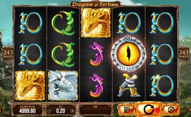 Dragons of Fortune Spielautomat online spielen