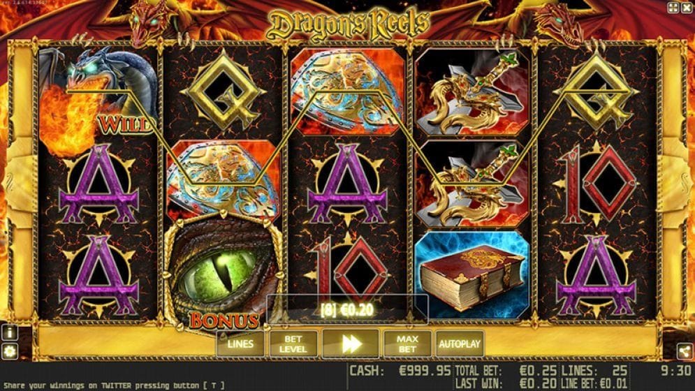 Dragon’s Reels Slotmaschine