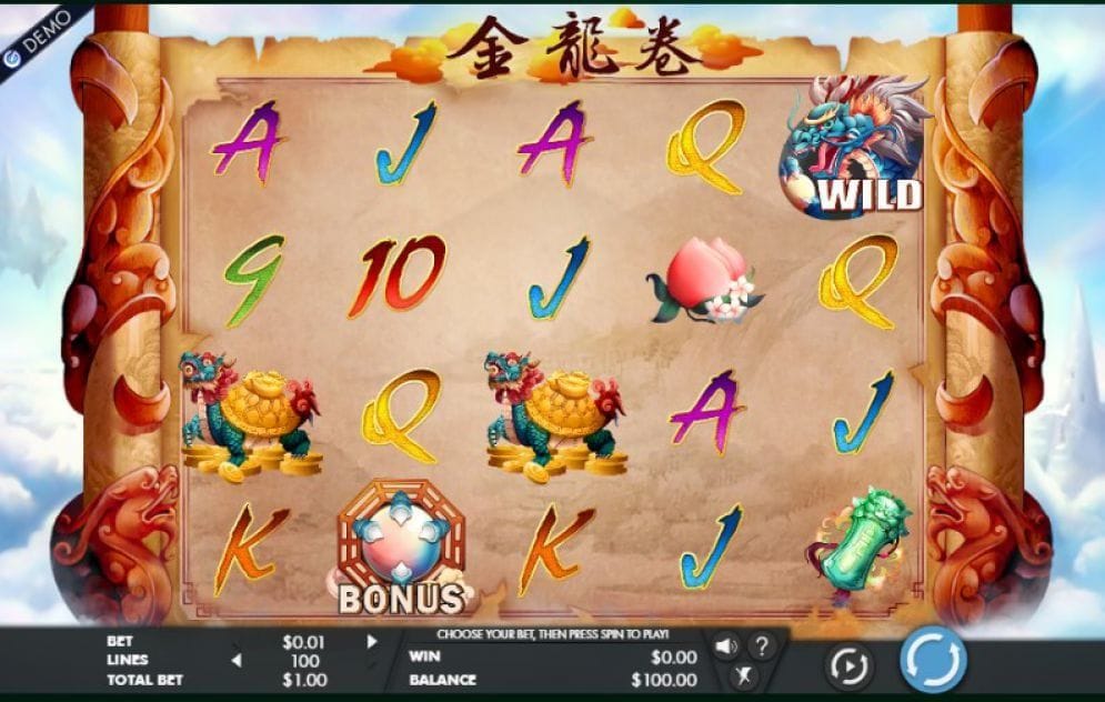 Dragon’s Scroll online Automatenspiel