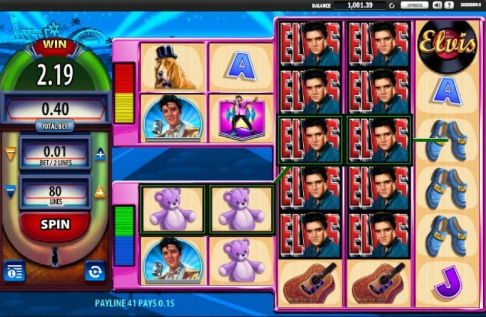 Elvis the King Lives online Casino Spiel