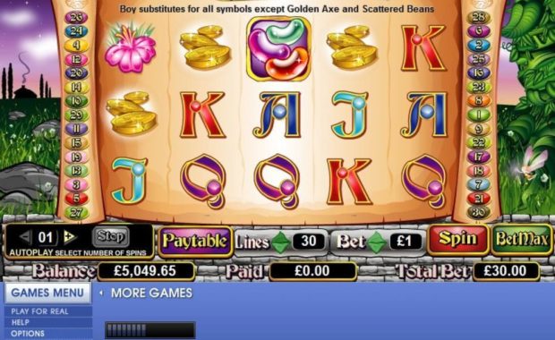 Enchanted Beans Spielautomat ohne Anmeldung