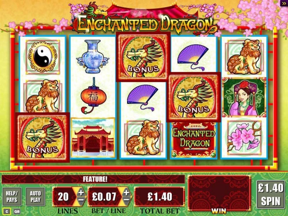 Enchanted Dragon online Automatenspiel