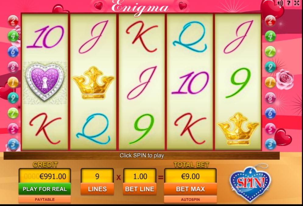 Enigma Enigma online Videoslot